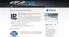 Desktop Screenshot of ipcopitalia.com